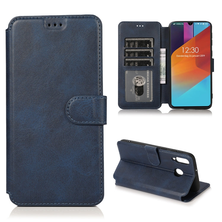 For Samsung Galaxy M30 Shockproof PU + TPU Leather Phone Case