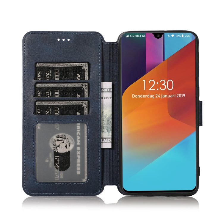 For Samsung Galaxy M30 Shockproof PU + TPU Leather Phone Case
