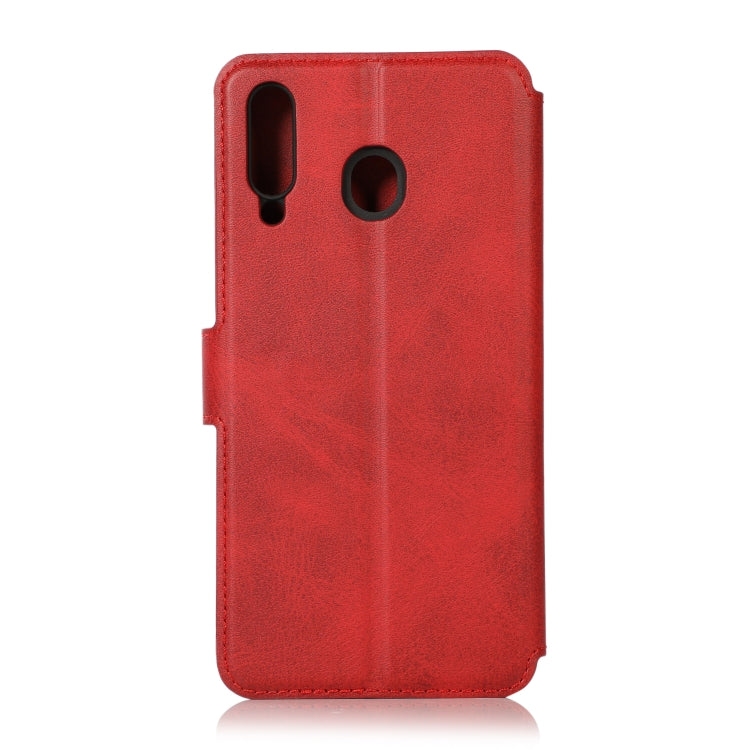 For Samsung Galaxy M30 Shockproof PU + TPU Leather Phone Case
