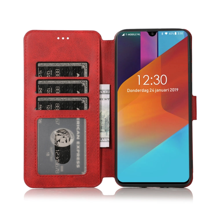 For Samsung Galaxy M30 Shockproof PU + TPU Leather Phone Case