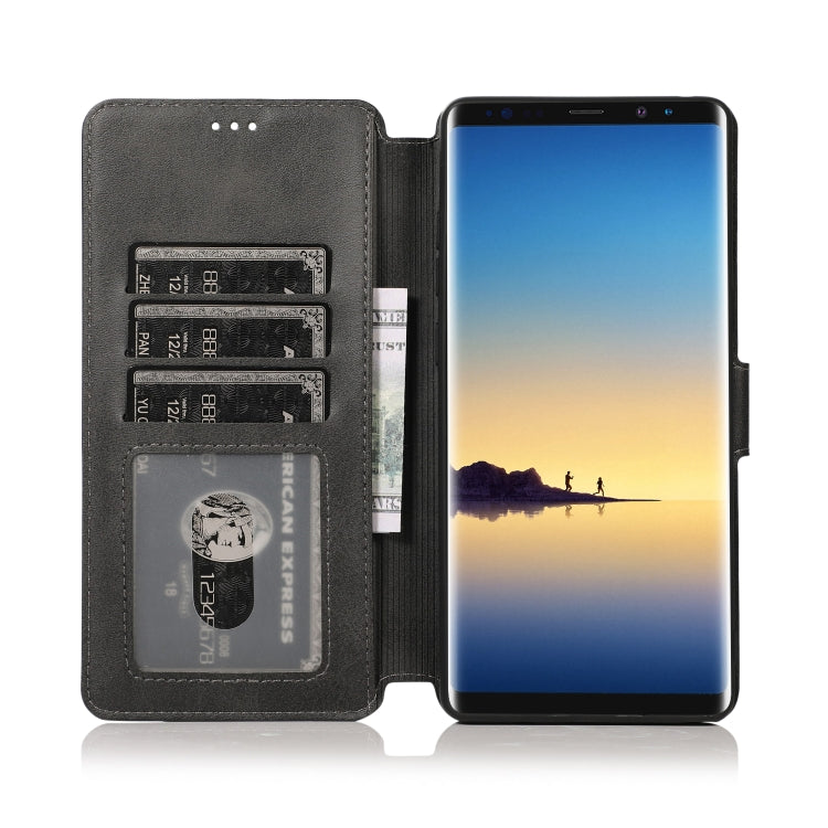 For Samsung Galaxy Note8 Shockproof PU + TPU Leather Phone Case