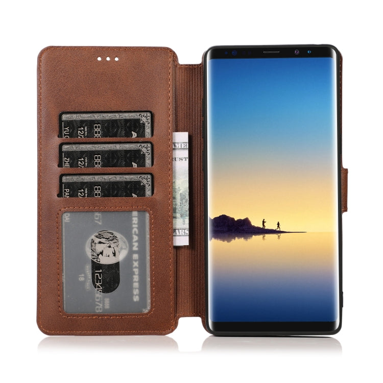 For Samsung Galaxy Note8 Shockproof PU + TPU Leather Phone Case