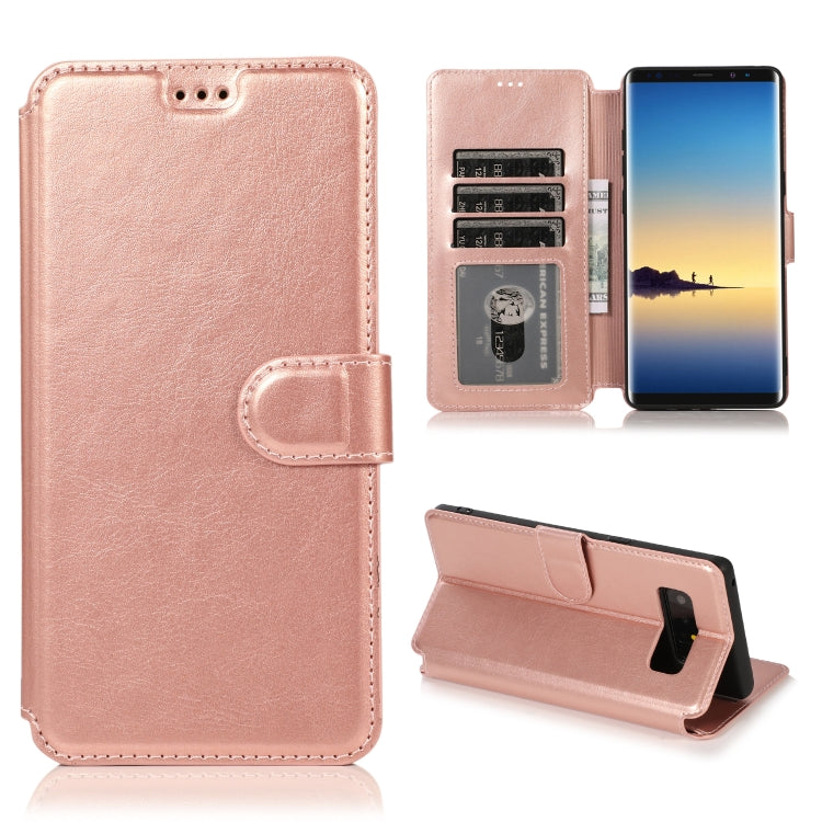 For Samsung Galaxy Note8 Shockproof PU + TPU Leather Phone Case