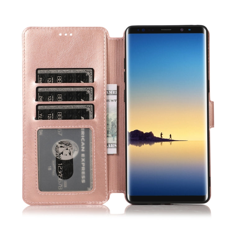 For Samsung Galaxy Note8 Shockproof PU + TPU Leather Phone Case