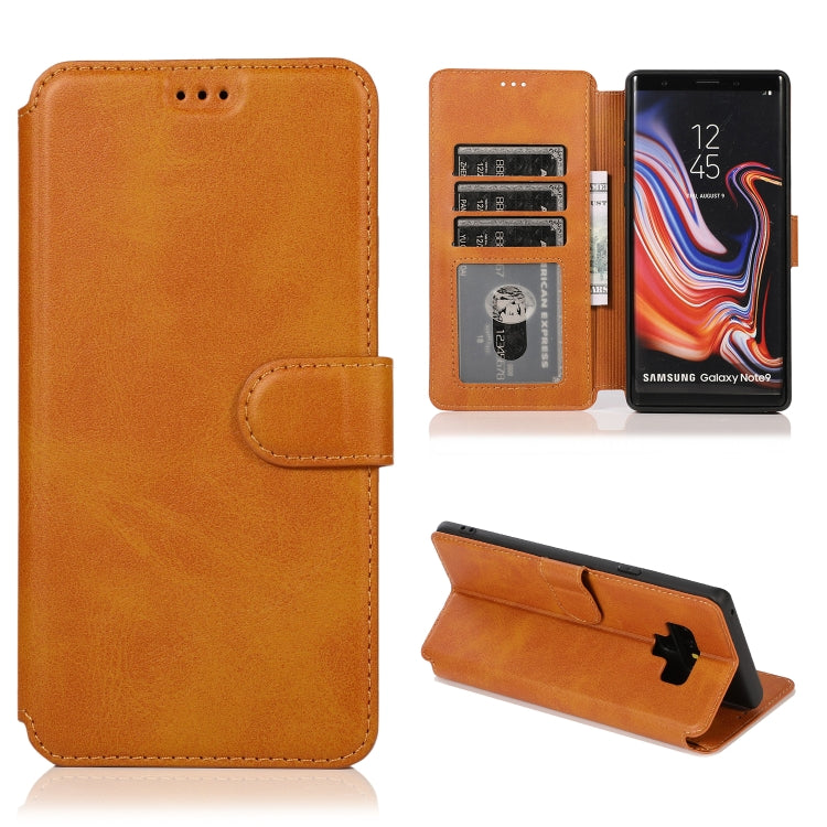 For Samsung Galaxy Note9 Shockproof PU + TPU Leather Phone Case