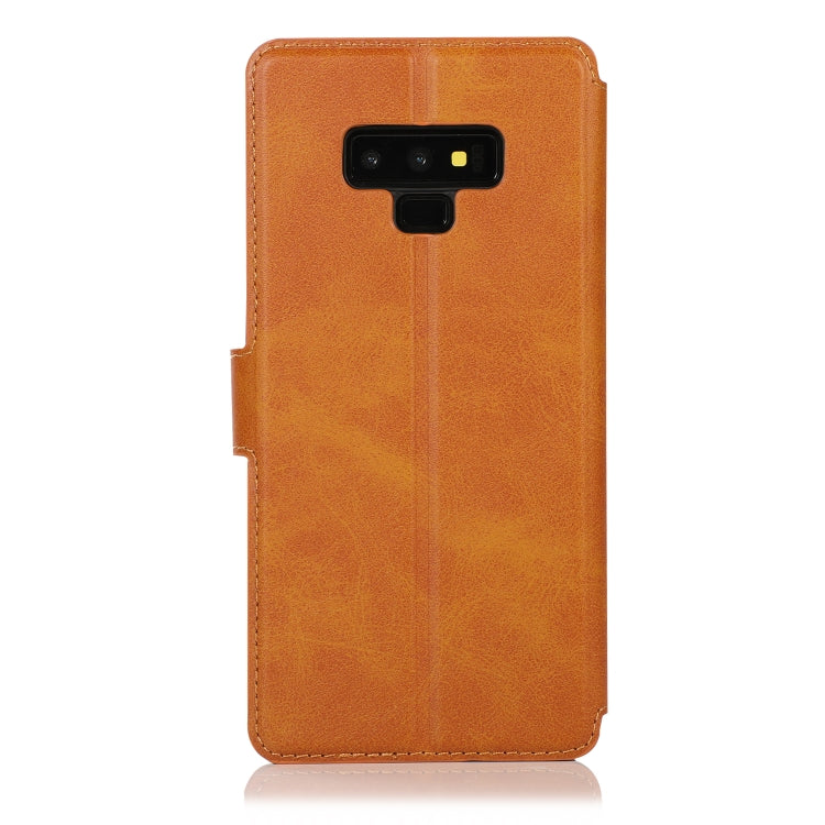 For Samsung Galaxy Note9 Shockproof PU + TPU Leather Phone Case