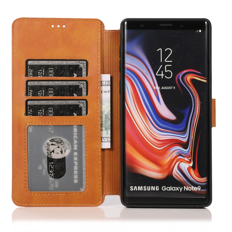 For Samsung Galaxy Note9 Shockproof PU + TPU Leather Phone Case