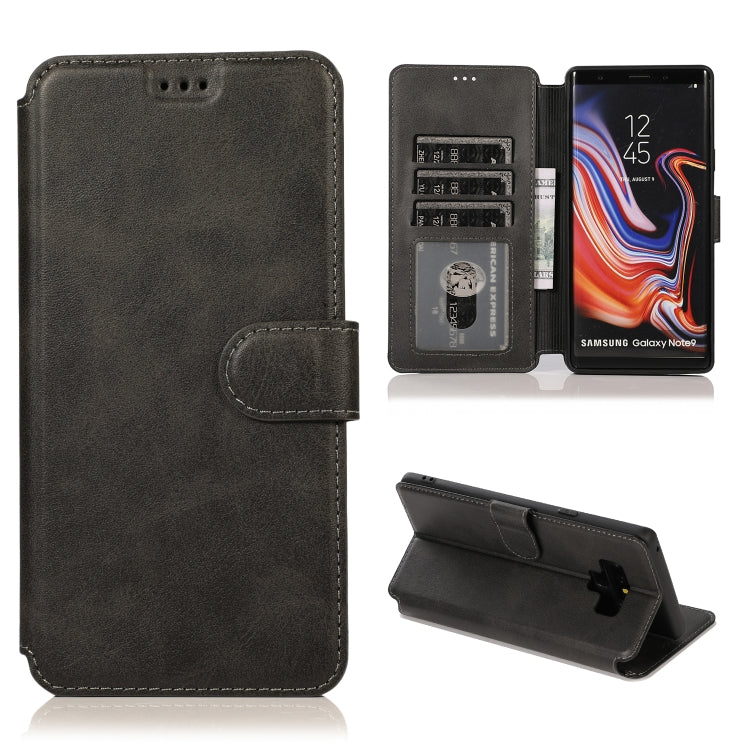 For Samsung Galaxy Note9 Shockproof PU + TPU Leather Phone Case
