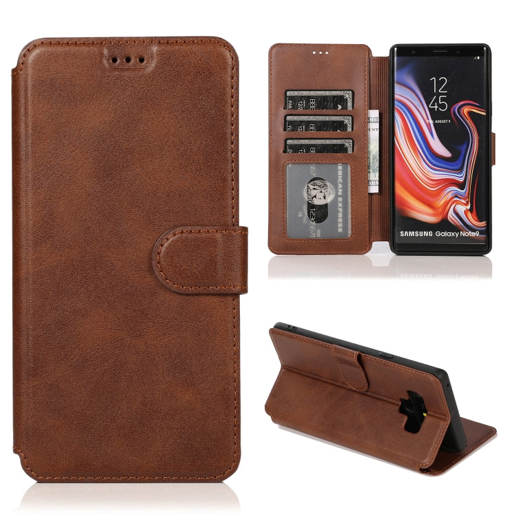 For Samsung Galaxy Note9 Shockproof PU + TPU Leather Phone Case