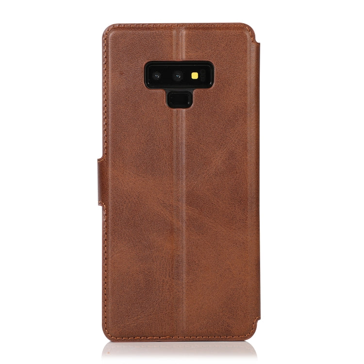 For Samsung Galaxy Note9 Shockproof PU + TPU Leather Phone Case