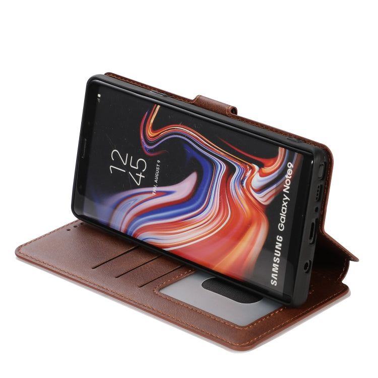 For Samsung Galaxy Note9 Shockproof PU + TPU Leather Phone Case