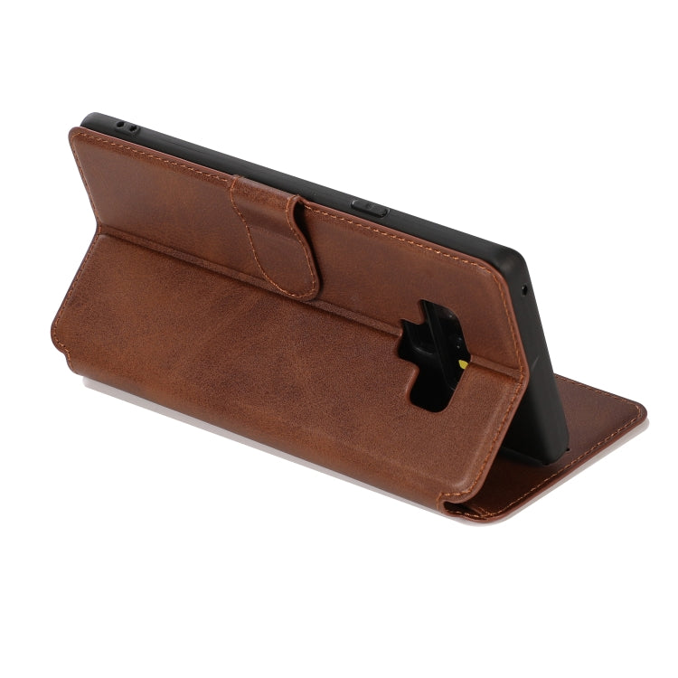 For Samsung Galaxy Note9 Shockproof PU + TPU Leather Phone Case