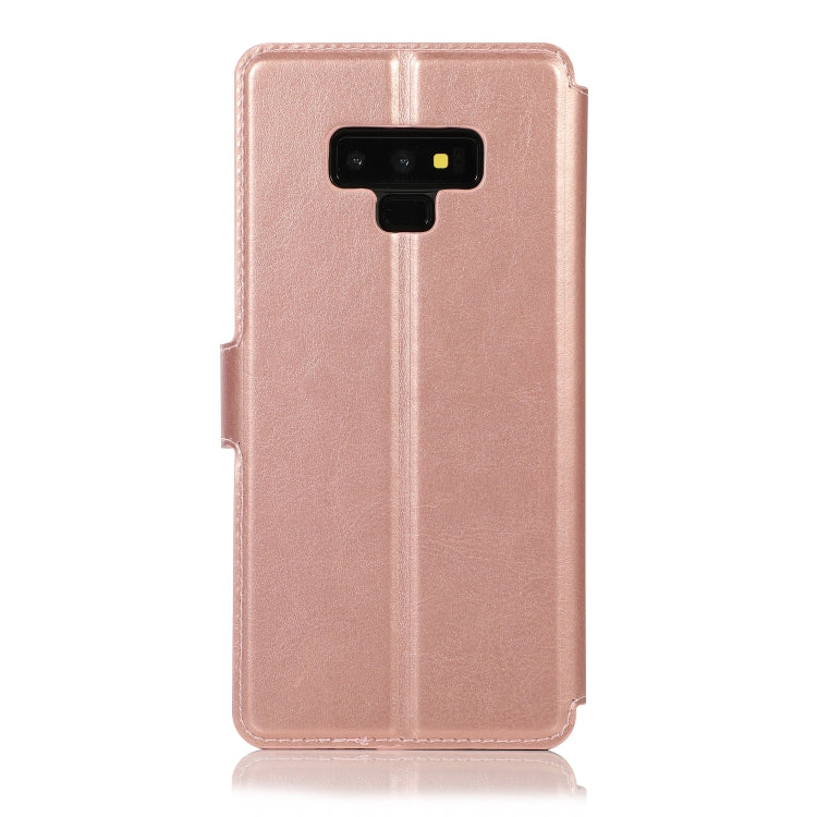 For Samsung Galaxy Note9 Shockproof PU + TPU Leather Phone Case