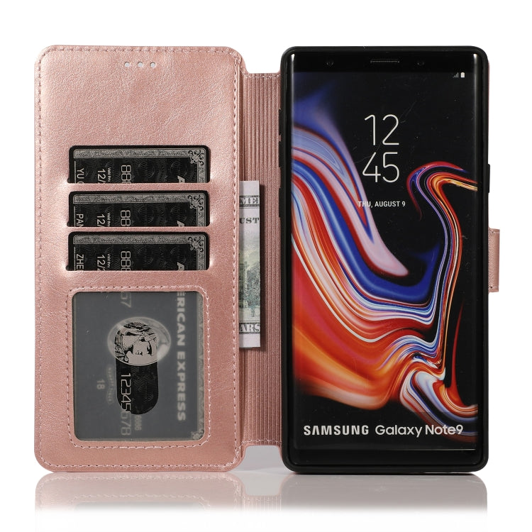 For Samsung Galaxy Note9 Shockproof PU + TPU Leather Phone Case