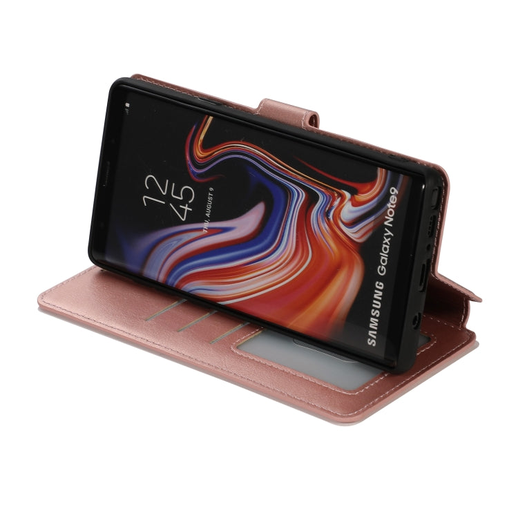 For Samsung Galaxy Note9 Shockproof PU + TPU Leather Phone Case