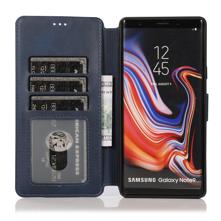 For Samsung Galaxy Note9 Shockproof PU + TPU Leather Phone Case