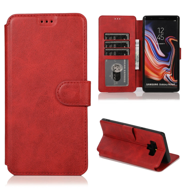 For Samsung Galaxy Note9 Shockproof PU + TPU Leather Phone Case