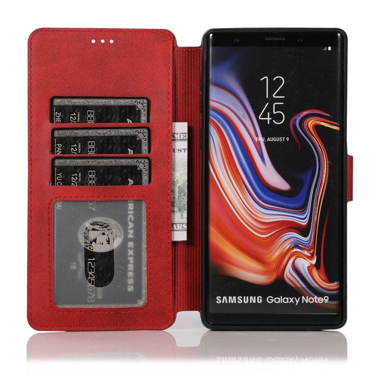 For Samsung Galaxy Note9 Shockproof PU + TPU Leather Phone Case