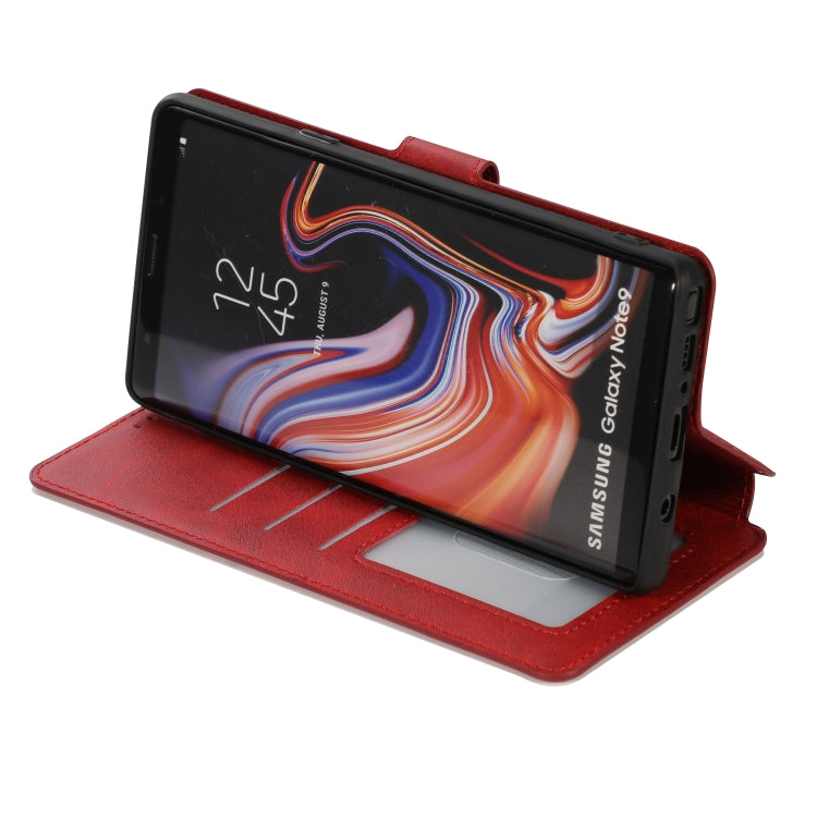For Samsung Galaxy Note9 Shockproof PU + TPU Leather Phone Case