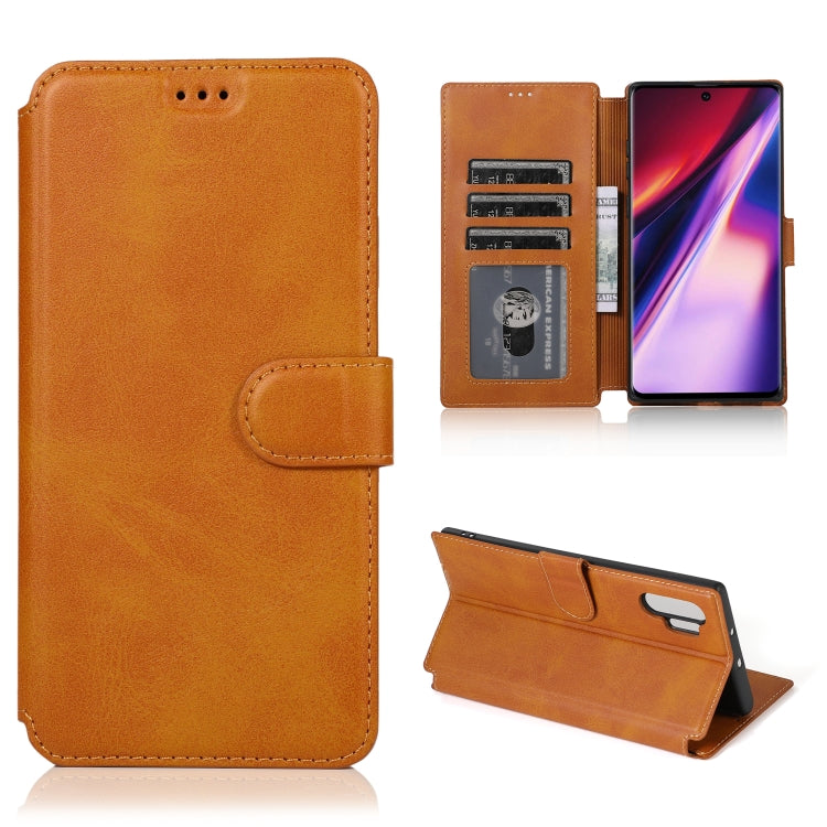 For Samsung Galaxy Note10+ Shockproof PU + TPU Leather Phone Case