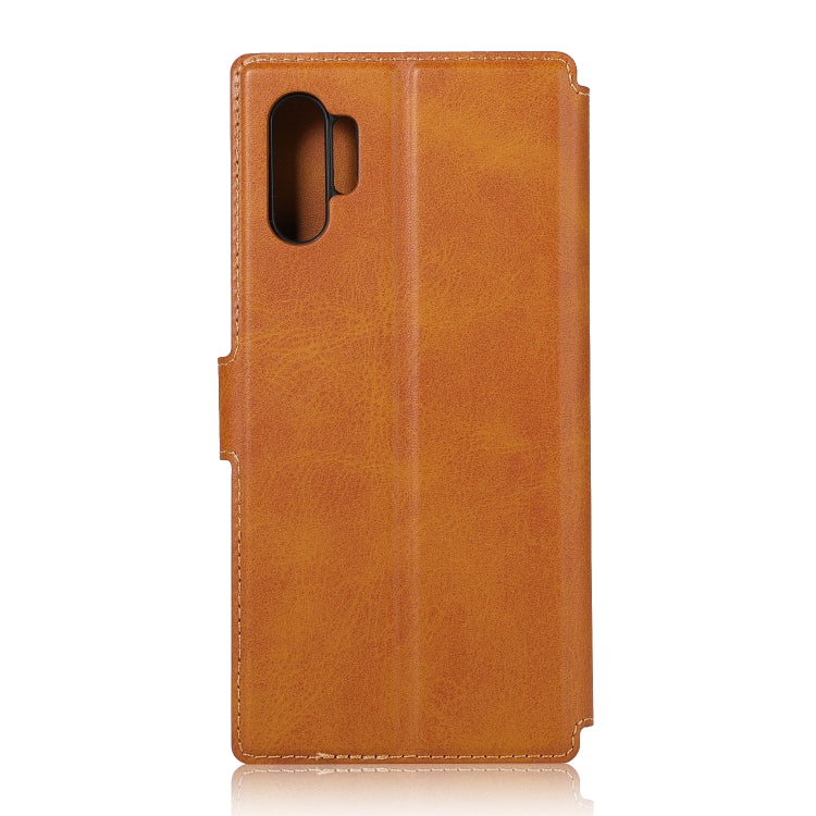 For Samsung Galaxy Note10+ Shockproof PU + TPU Leather Phone Case