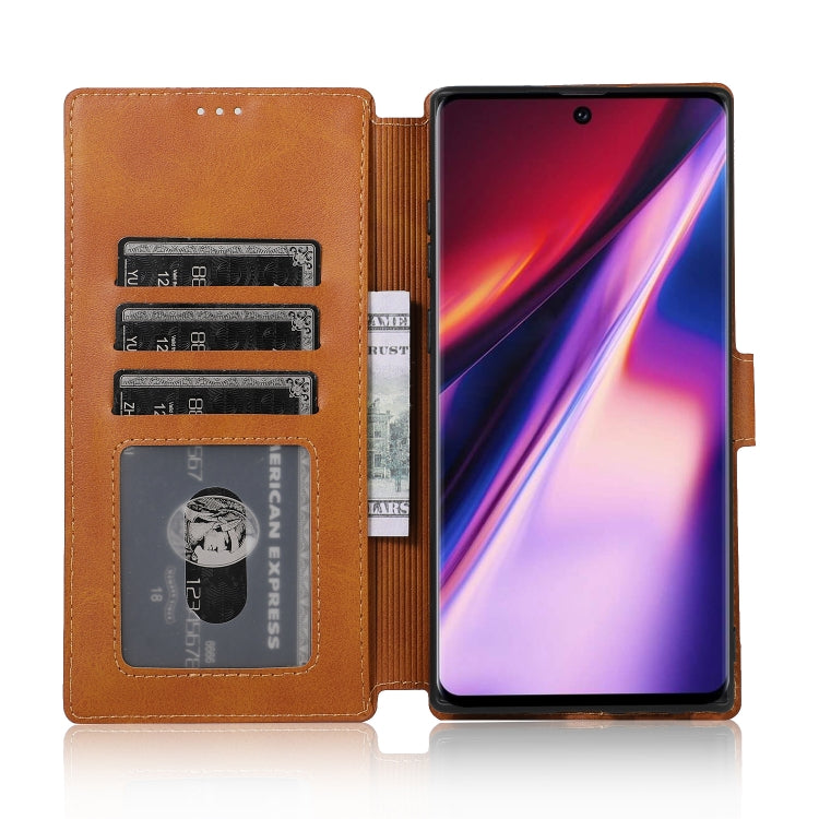 For Samsung Galaxy Note10+ Shockproof PU + TPU Leather Phone Case