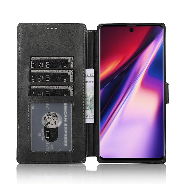 For Samsung Galaxy Note10+ Shockproof PU + TPU Leather Phone Case