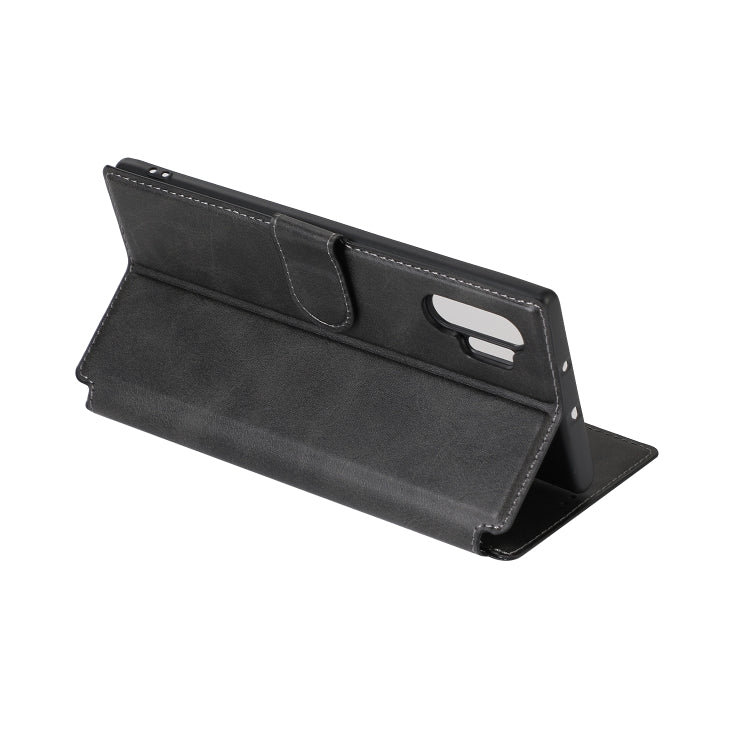 For Samsung Galaxy Note10+ Shockproof PU + TPU Leather Phone Case