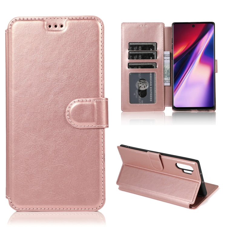 For Samsung Galaxy Note10+ Shockproof PU + TPU Leather Phone Case