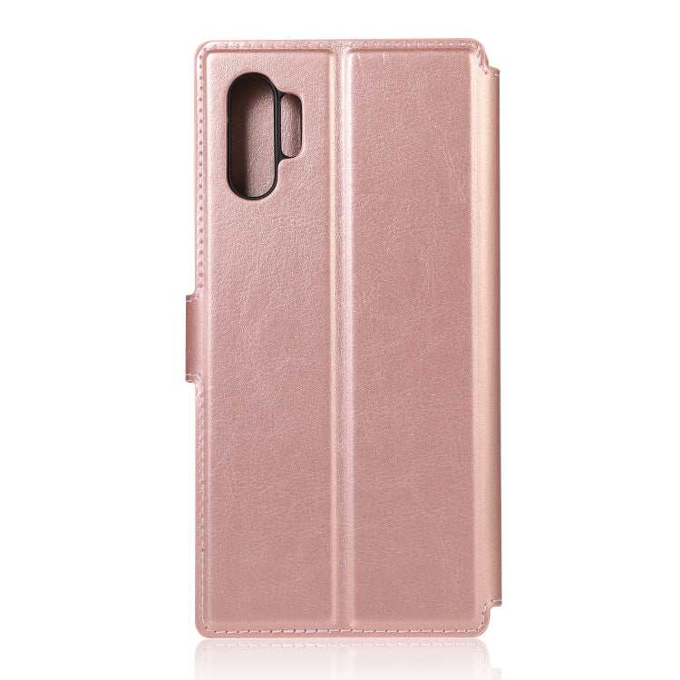 For Samsung Galaxy Note10+ Shockproof PU + TPU Leather Phone Case