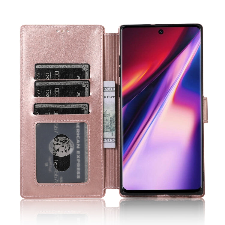 For Samsung Galaxy Note10+ Shockproof PU + TPU Leather Phone Case