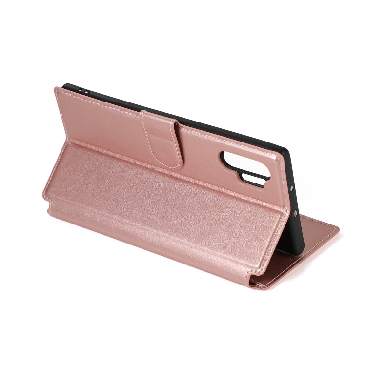 For Samsung Galaxy Note10+ Shockproof PU + TPU Leather Phone Case