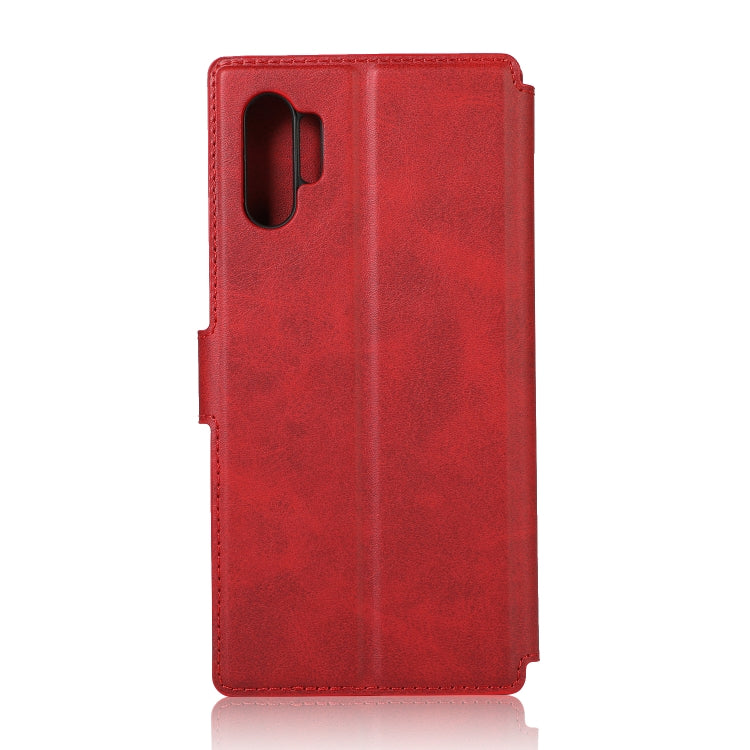 For Samsung Galaxy Note10+ Shockproof PU + TPU Leather Phone Case