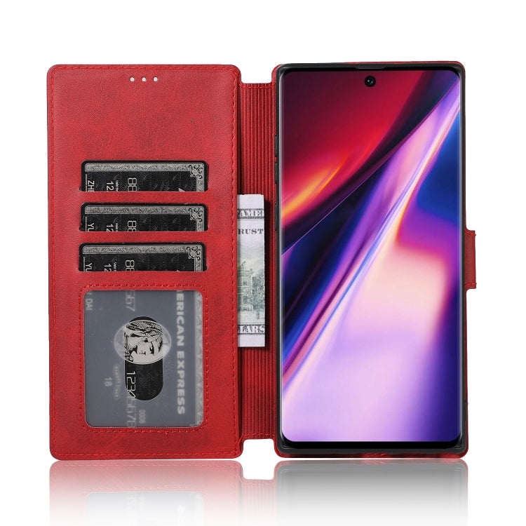 For Samsung Galaxy Note10+ Shockproof PU + TPU Leather Phone Case