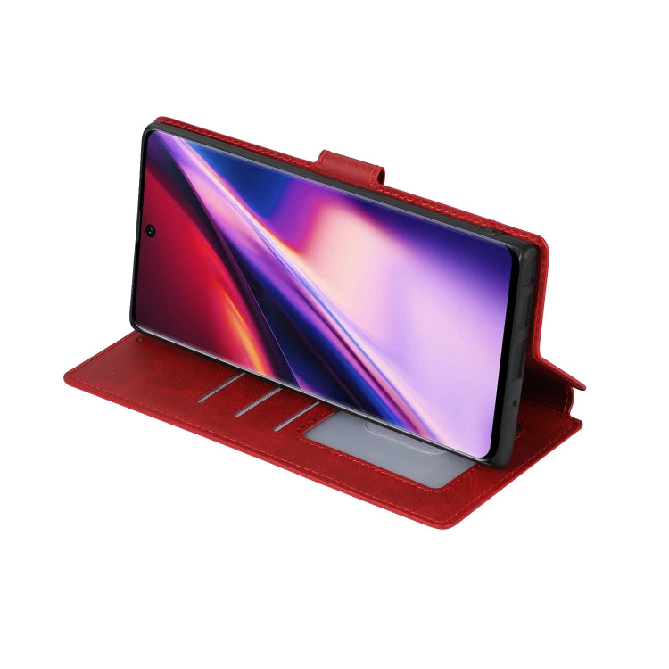 For Samsung Galaxy Note10+ Shockproof PU + TPU Leather Phone Case
