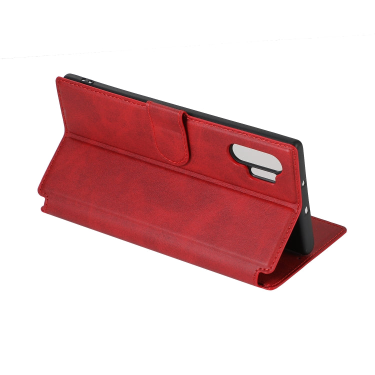 For Samsung Galaxy Note10+ Shockproof PU + TPU Leather Phone Case