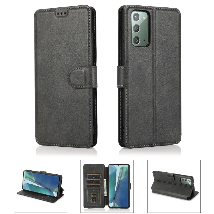 For Samsung Galaxy Note20 Shockproof PU + TPU Leather Phone Case