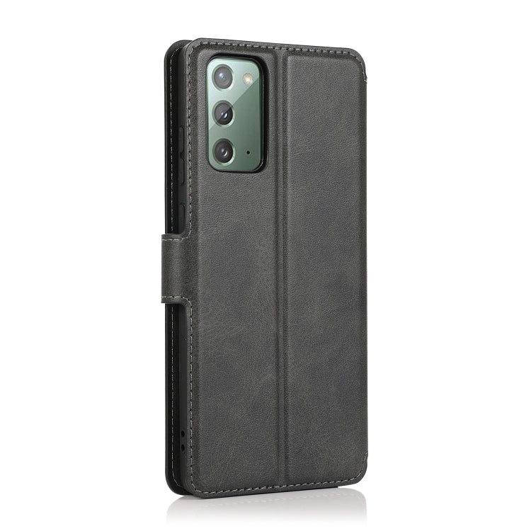 For Samsung Galaxy Note20 Shockproof PU + TPU Leather Phone Case