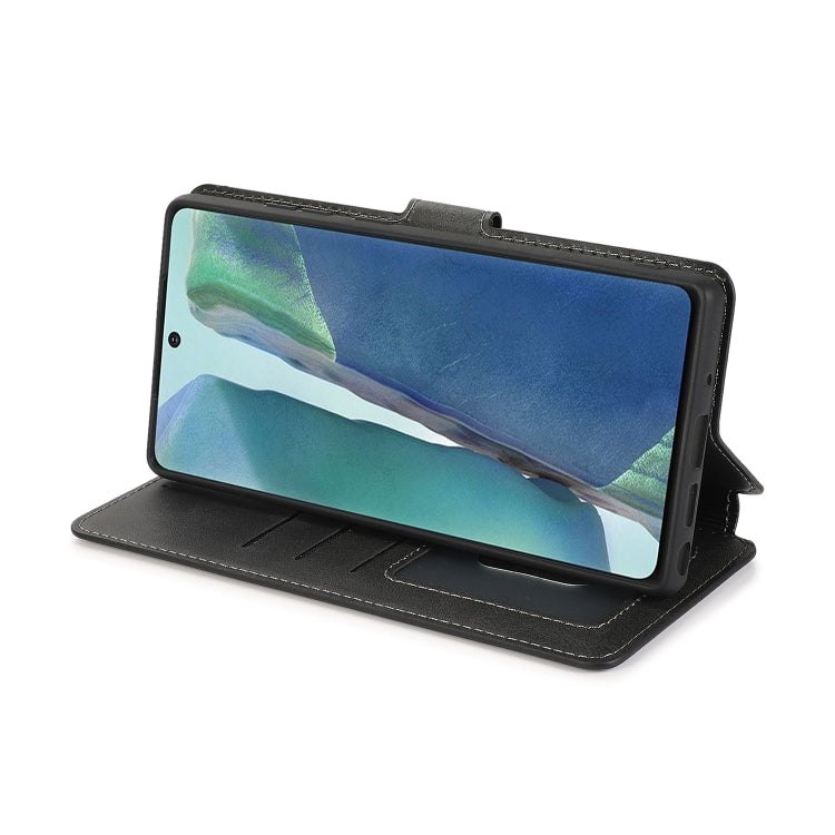 For Samsung Galaxy Note20 Shockproof PU + TPU Leather Phone Case