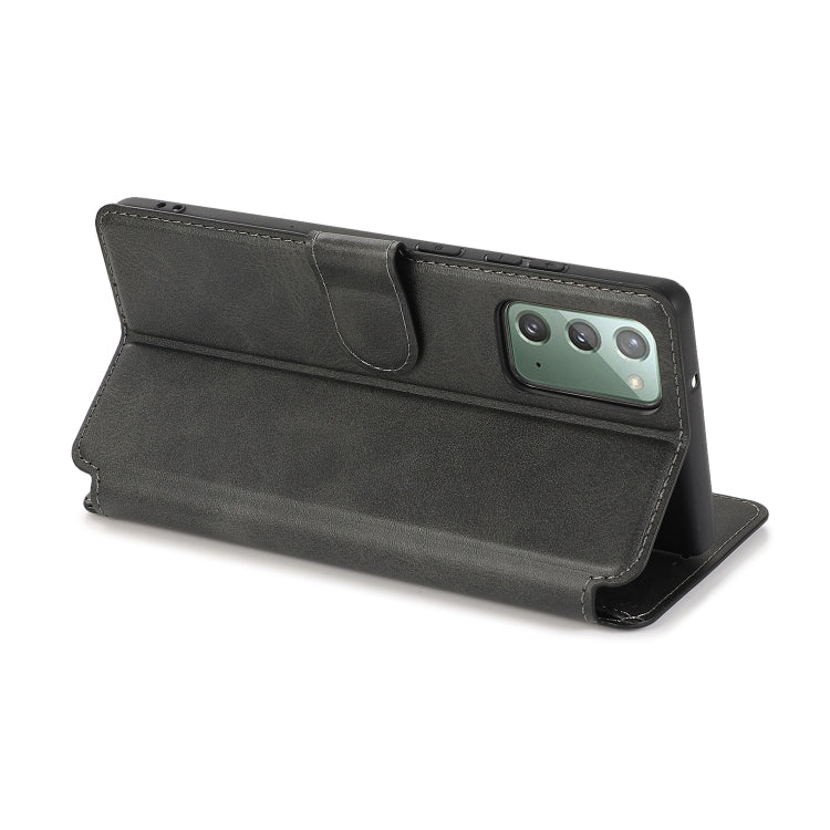 For Samsung Galaxy Note20 Shockproof PU + TPU Leather Phone Case