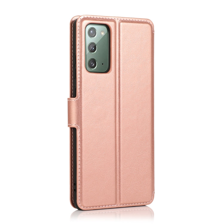 For Samsung Galaxy Note20 Shockproof PU + TPU Leather Phone Case