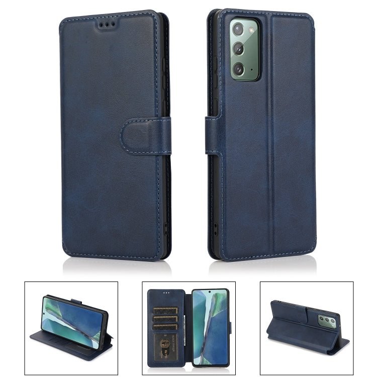 For Samsung Galaxy Note20 Shockproof PU + TPU Leather Phone Case