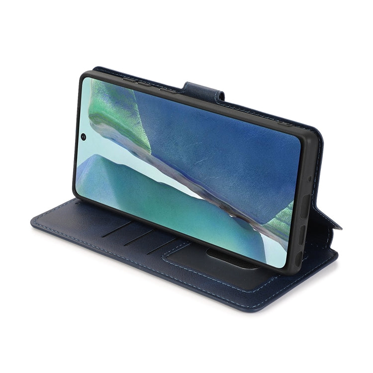 For Samsung Galaxy Note20 Shockproof PU + TPU Leather Phone Case