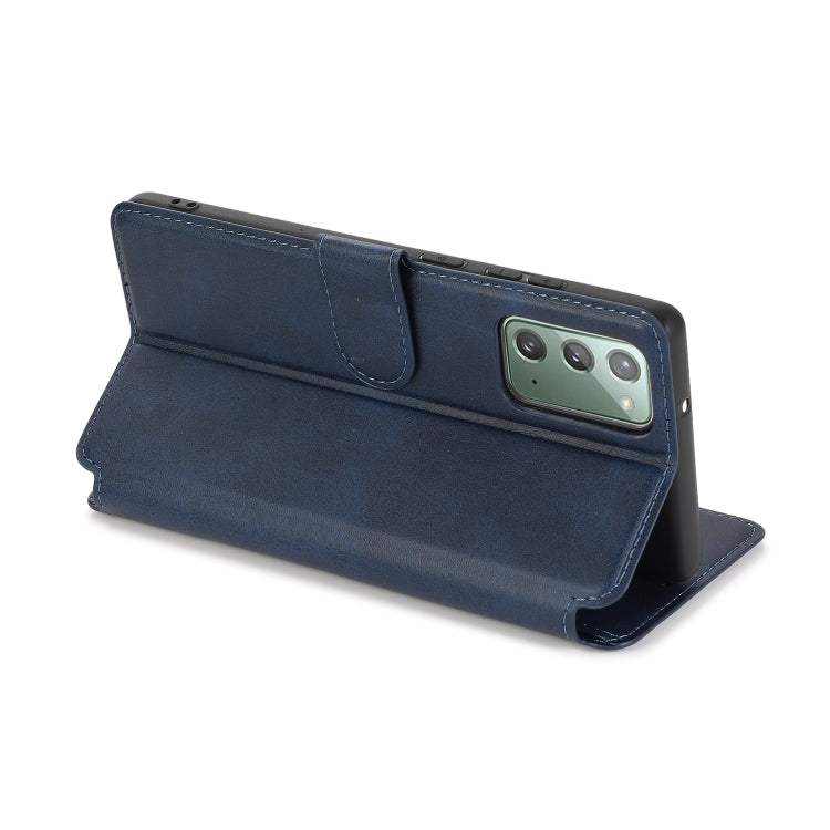 For Samsung Galaxy Note20 Shockproof PU + TPU Leather Phone Case
