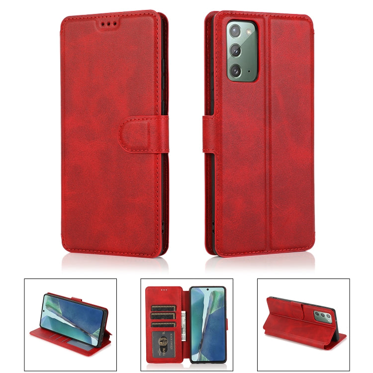 For Samsung Galaxy Note20 Shockproof PU + TPU Leather Phone Case