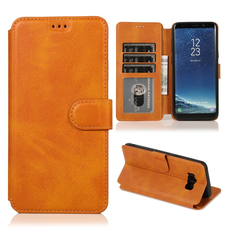For Samsung Galaxy S8+ Shockproof PU + TPU Leather Phone Case
