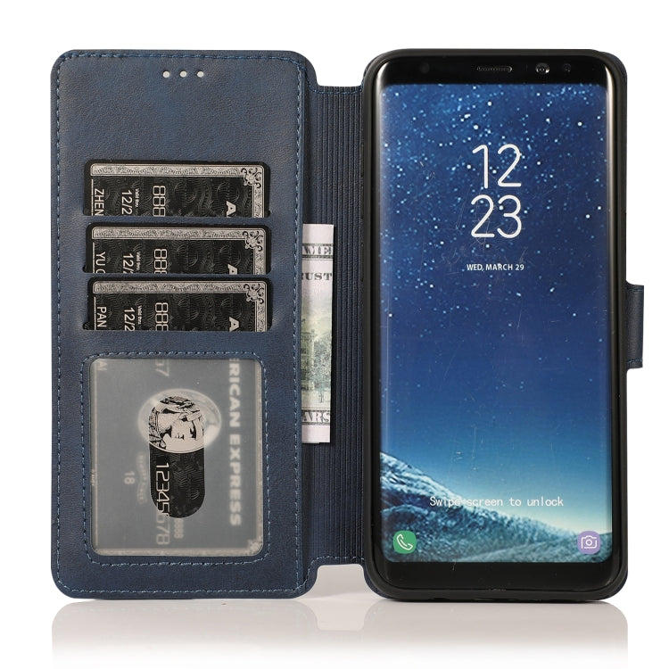 For Samsung Galaxy S8+ Shockproof PU + TPU Leather Phone Case