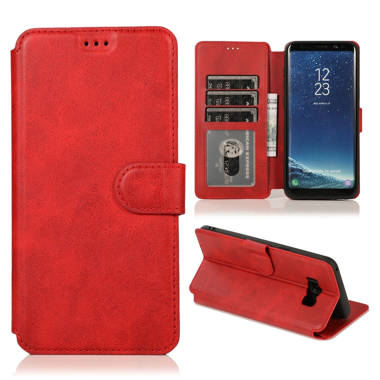 For Samsung Galaxy S8+ Shockproof PU + TPU Leather Phone Case
