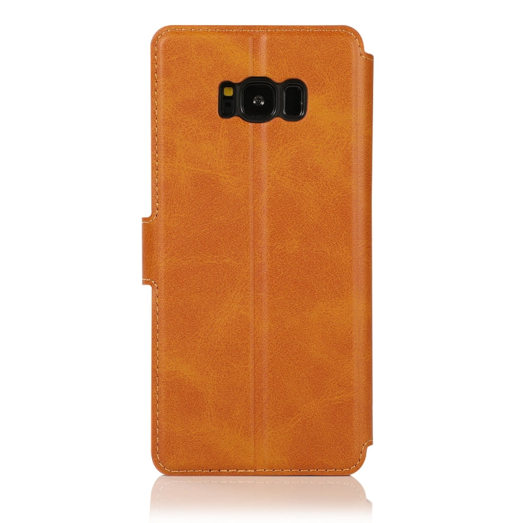 For Samsung Galaxy S8 Shockproof PU + TPU Leather Phone Case