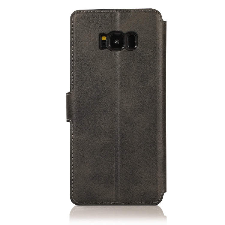 For Samsung Galaxy S8 Shockproof PU + TPU Leather Phone Case